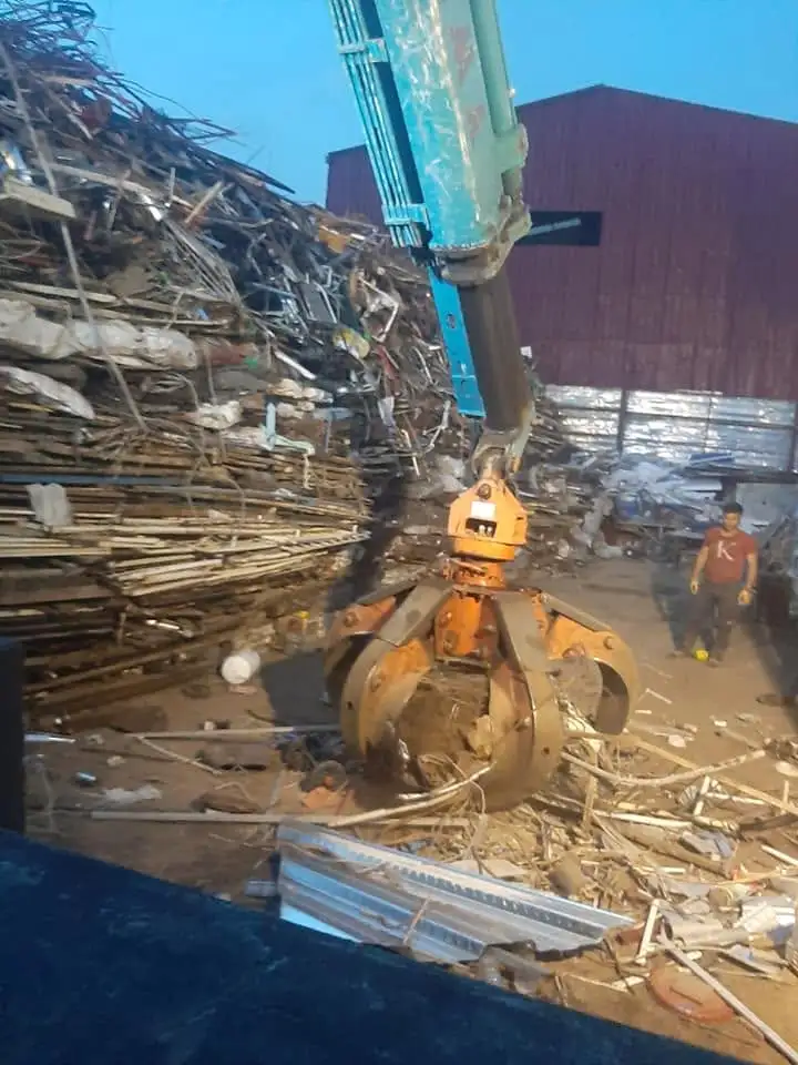 Hurda geri dönüşüm sürecinde metal hurdaların işlenmesi