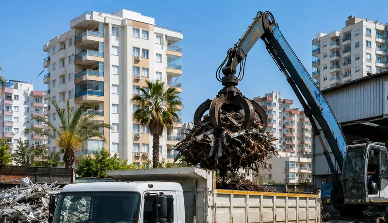 Mersin Mezitli hurdacı ve hurda alımı