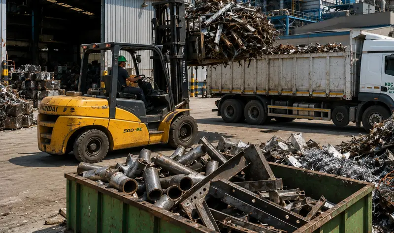 Mersin OSB hurdacı ve fabrika hurda alımı