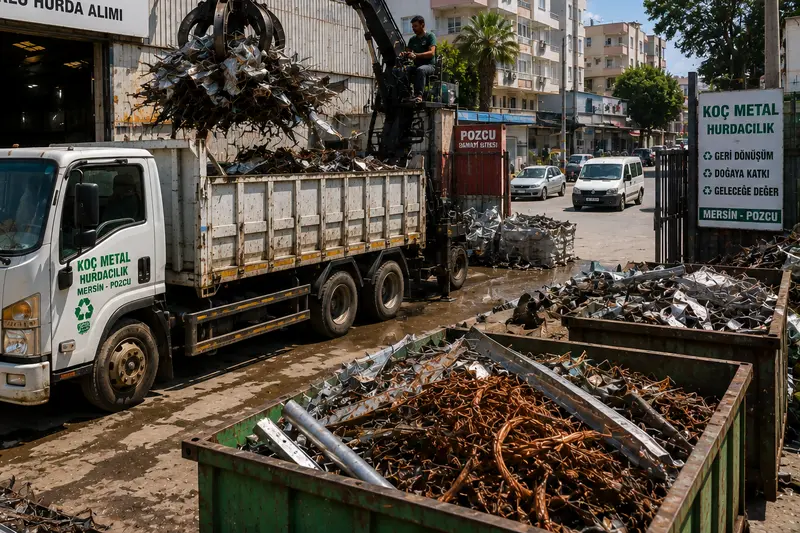 Mersin Pozcu hurdacı ve yerinden hurda alımı