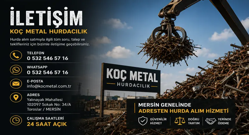 mersin hurdacı